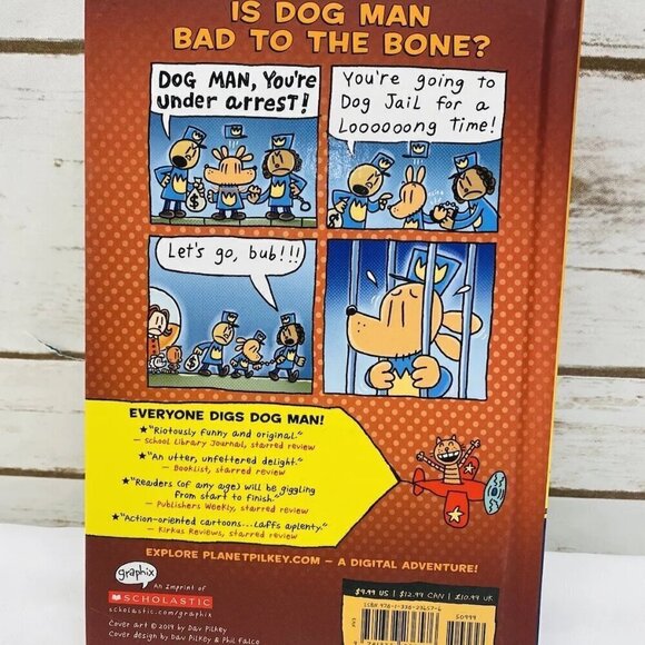 Dog Man Brawl of the Wild Creator of Captain Underpants by Dav Pilkey Hardcover - Picture 2 of 2